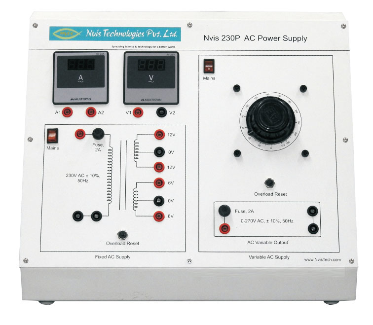 Nvis 230P AC Power Supply for Lab Experiments