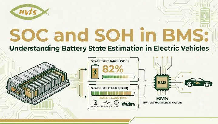 SOC and SOH in BMS: Understanding Battery State Estimation in Electric Vehicles