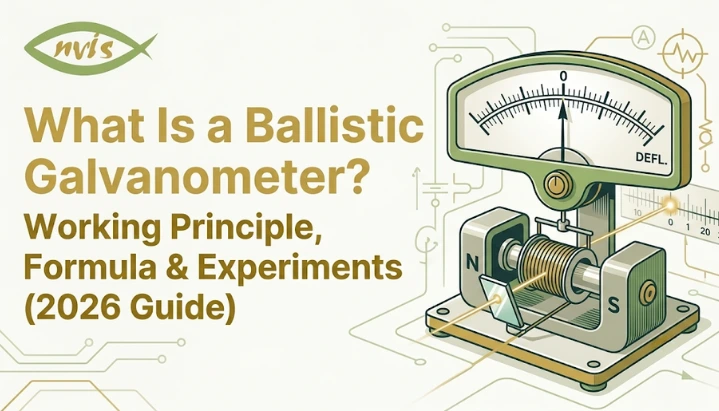 What Is a Ballistic Galvanometer? Working Principle, Formula & Experiments