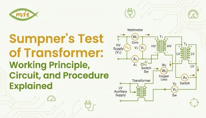 Sumpner’s Test of Transformer: Working Principle, Circuit, and Procedure Explained