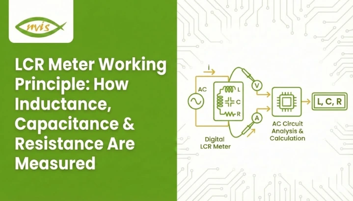 LCR Meter Working Principle: How Inductance, Capacitance & Resistance Are Measured