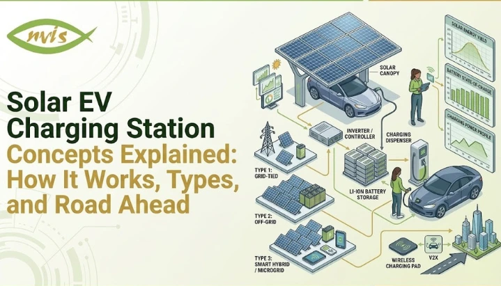 Solar EV Charging Station Concepts Explained How It Works, Types, and Road Ahead