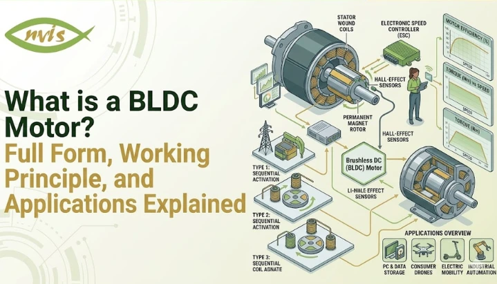 What is a BLDC Motor? Full Form, Working Principle, and Applications Explained